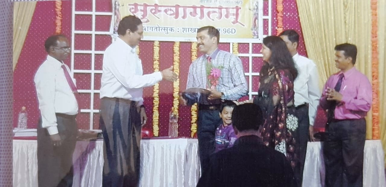 2012 - WELCOME BY MARKETING MANAGER DURING AWARD FUNCTION