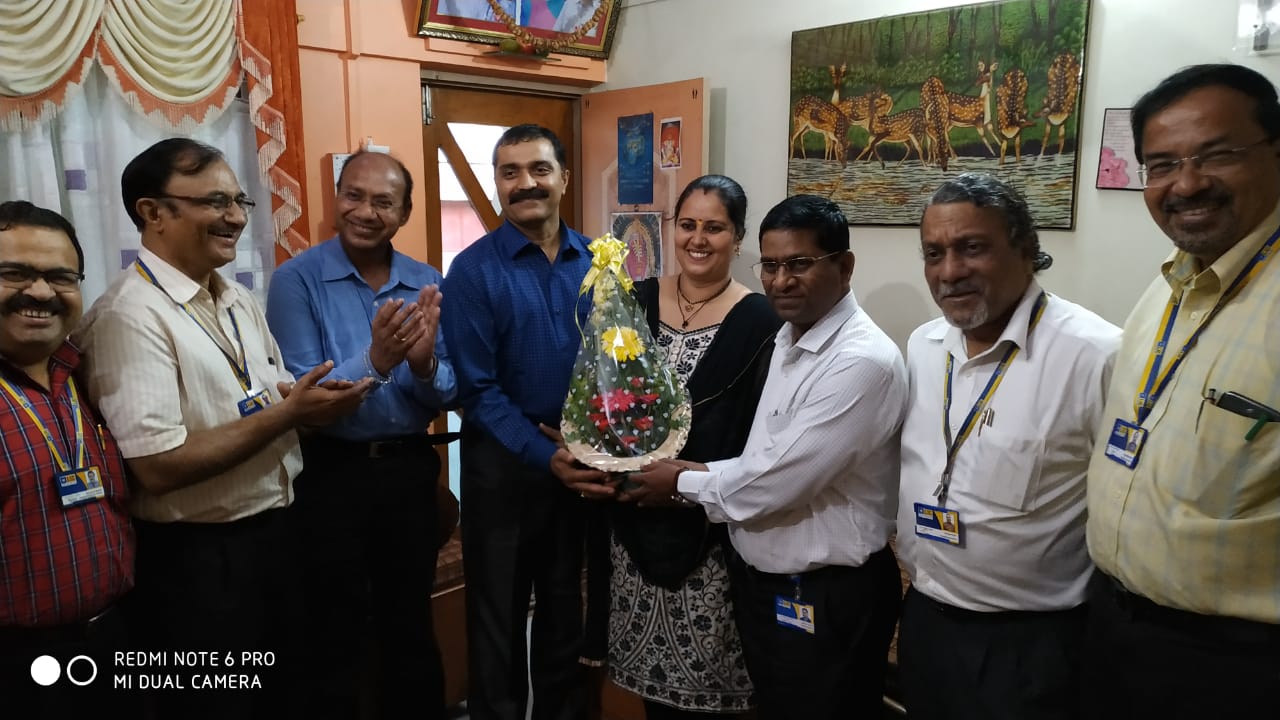 2019 - APPRECIATION FOR EXCELENT PERFORMANCE BY BY SENIOR DIVISIONAL MANAGER AND TEAM OF NASHIK DIVISION